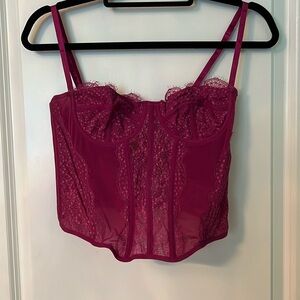 Purple Corset Top